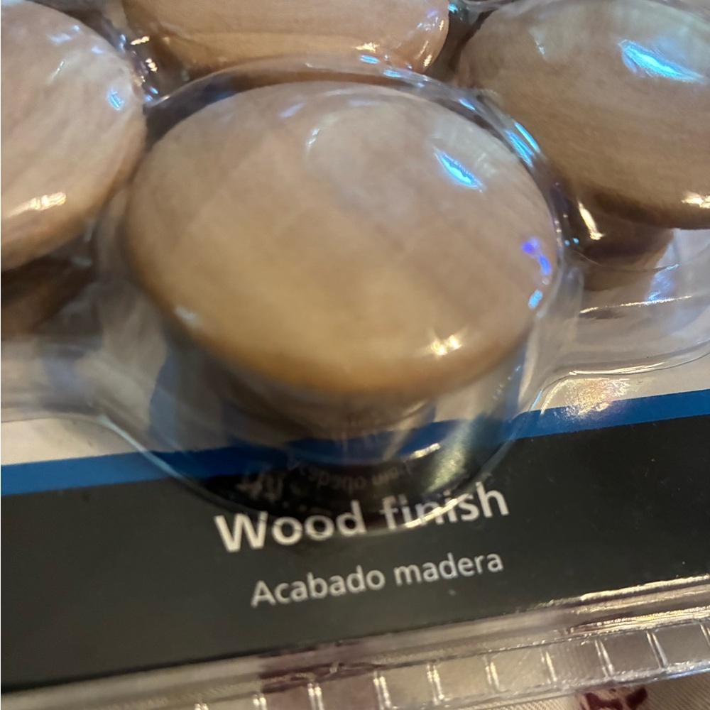 Unfinished wood pull knobs - Picture 4 of 6